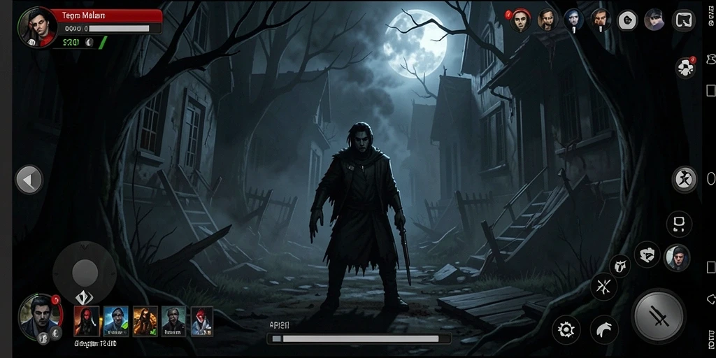 Tampilan gameplay API288 yang penuh ketegangan dan suasana menyeramkan.