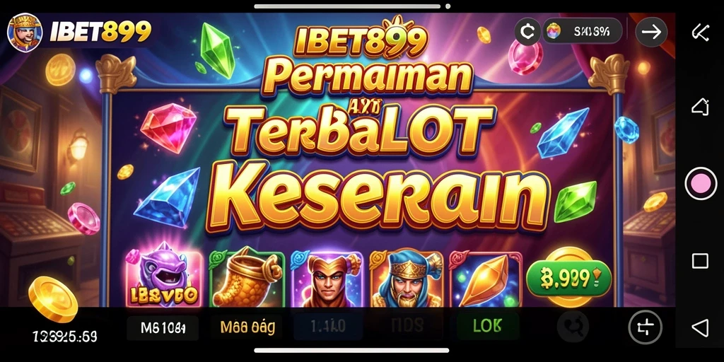 Tampilan visual gameplay yang menawan dari IBET899.