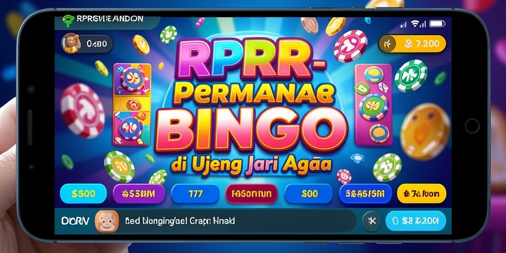 Screenshot gameplay RPRR menampilkan keseruan saat bermain Bingo.