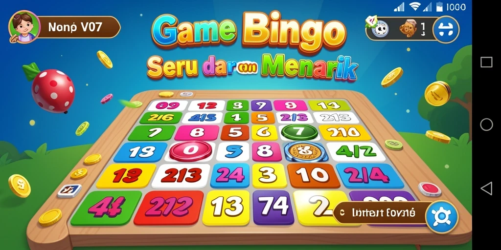 Tampilan gameplay seru dalam game Bingo V07.