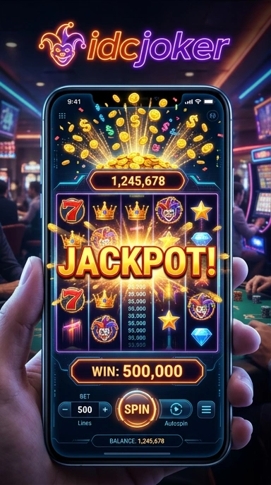Tampilan antarmuka idcjoker yang intuitif.